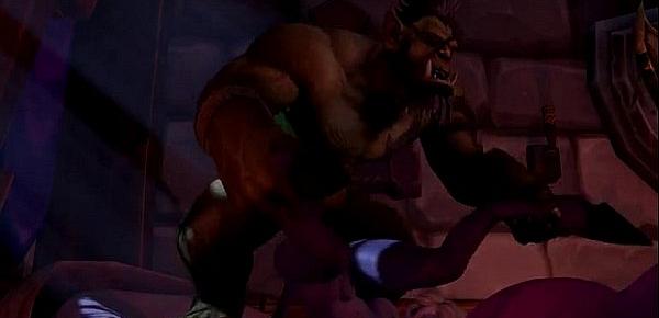  3D-Warcraft-The Last Night (WarCraft Adult Animation)